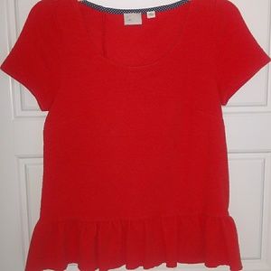 XS Postmark top from Anthropologie!